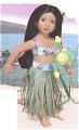 MAC0006 Magic Attic Club Polynesian Doll Outfit Only