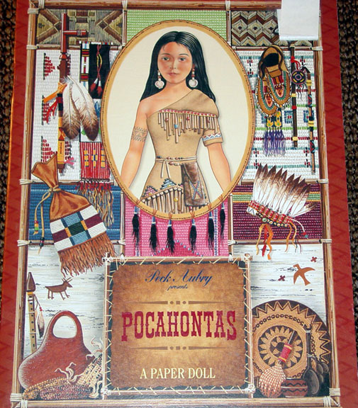 pocahontas paper doll