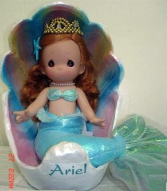 precious moments ariel doll