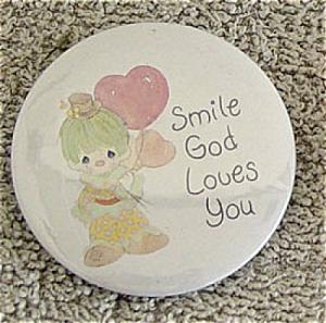 Precious Moments Smile God Loves You Clown Magnet