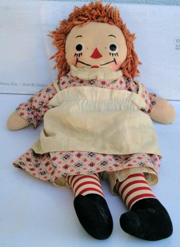 raggedy andy doll vintage