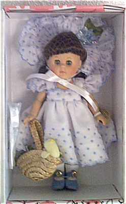 0VOG1827B Vogue 2002 Easter Basket Modern Ginny Doll