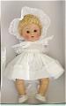 0VOG2198 Vogue Crib Crowd Baby Love White Ginny Vintage Repro Doll 2004