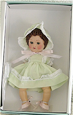 VOG2231 Vogue Crib Crowd Baby Love Green Ginny Vintage Repro Doll 2005