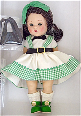 0VOG2237B Vogue Brunette Kindergarten Hope Vintage Repro Ginny Doll 05
