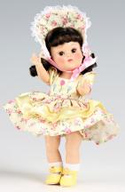 0VOG2654A Vogue Brunette Thinking of You Ginny Vintage Repro Doll 2010
