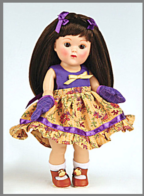 0VOG2574 Vogue Peanut Butter Vintage Reproduction Ginny Doll 2008