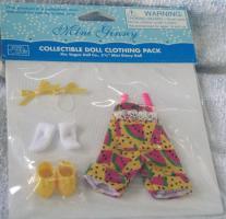 0VOG2859 Vogue Mini Ginny Doll Melon Sunsuit Outfit Only 2013
