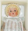 1VOG1902A Vogue Just Me  Small Blonde Bisque Doll in Blue 2002 1