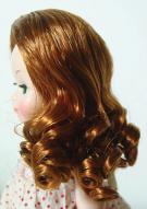 0DWG0001C Honey Blonde Curls 3.5-5 in. Doll Heads Wig, 7-10 in. Dolls 2