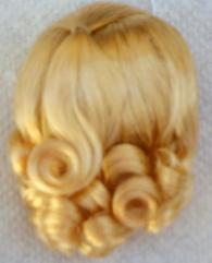 DWG0002A Blonde Lindy Wig for 3.5-5 in. Doll Heads, 7-10 in. Dolls