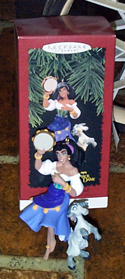 0DIS0011A Hallmark Esmeralda Ornament from Disney Hunchback 1996