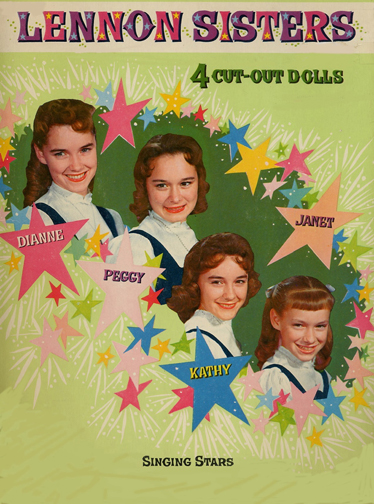 LSP0001 Lennon Sisters Singing Stars Paper Dolls Portfolio
