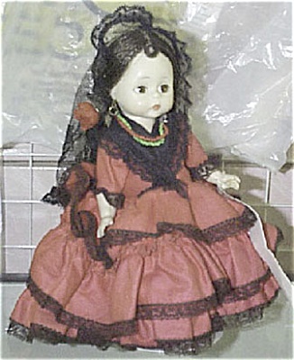 ALX0001A Madame Alexander Bending Knee Spanish Girl Doll