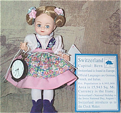 ALX2076 Madame Alexander Switzerland Maggie Doll 2000
