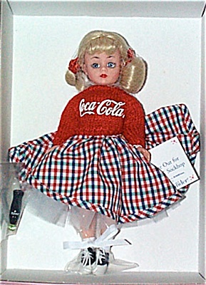 ALX2091B Madame Alexander Time Out for Coca Cola Sock Hop Doll 2000 