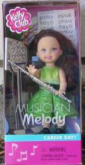 MAT0601 Mattel 2001 Kelly Club Musician Melody Doll with Flute