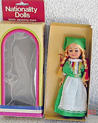 NAT0006 Ireland Nationality Girl Doll Early 1980s
