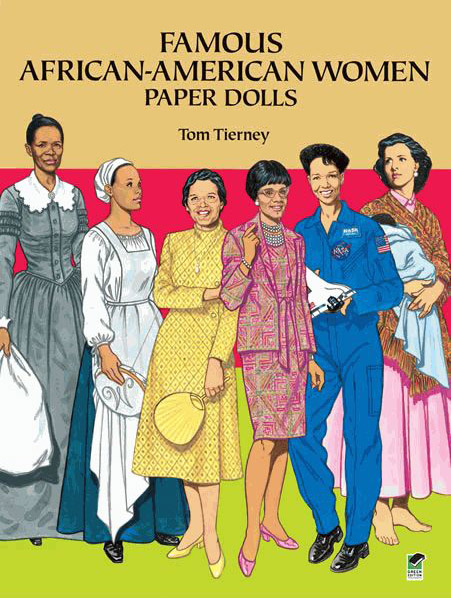 DOV0020 Famous African-American Women Paper Dolls, Tierney, Dover