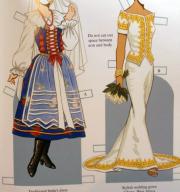 DOV0016 Brides from Around the World Paper Dolls, Tierney, Dover, 2005 1