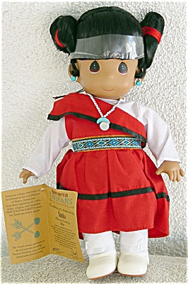 PMC0153A Precious Moments Yamka Hopi Native American Doll 1994-1996 