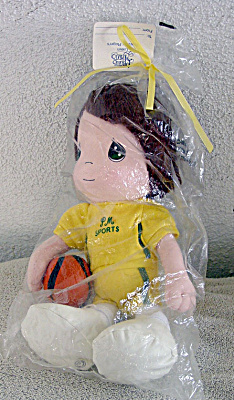 PMC0321A Precious Moments Co. Benson Basketball Player Doll 1997