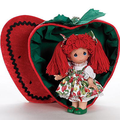 PMC0533 Precious Moments Co. You're a Berry Good Friend Doll Set 2007