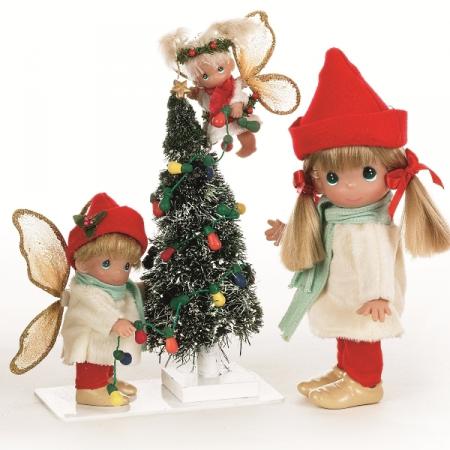 0PMC0940 Precious Moments Fairy Christmas to You Doll Set 2011