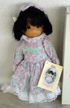 PMC0023 Precious Moments Bethany Tan-Skin Victorian Girl Doll 1991