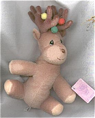 PME1013 Tender Tails Reindeer Precious Moments Bean Bag 1998 