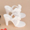 0TRV0060E Tonner White 10.5 In. Revlon Doll High Heel Shoes, 2012