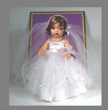 KNI0002 Knickerbocker Terri Lee Millenium Bride Doll 2000, New 1