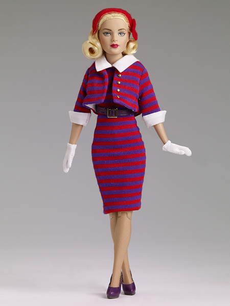 KCT0233 Tonner Stripes Suit Me Tiny Kitty Fashion Doll, 2014