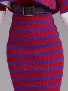 0KCT0233 Tonner Stripes Suit Me Tiny Kitty Fashion Doll, 2014 3