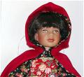 TON0001 Tonner 1996 Vinyl Dark-Skinned Red Riding Hood Artist Doll 1
