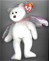 TBB0126 Ty Halo the White Angel Bear Beanie Baby 1998-1999 2