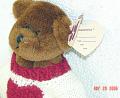 TYP0004 Ty Casanova Jointed Bear Attic Treasure Plush 1998-1999 1