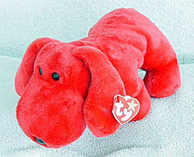 TBB0033BB Ty Rover the Red Dog Beanie Buddy, 1998