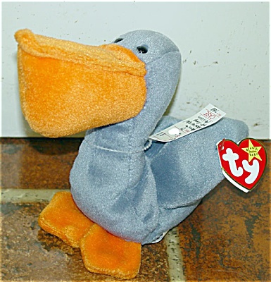 TBB0052A Ty Scoop the Pelican Beanie Baby 1996-1998