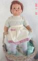 COM0001 Vintage Composition and Stuffed Antique Baby Doll