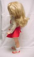 0TOM0001A Tomy 1983 Closed Mouth Kimberly Cheerleader Doll 5