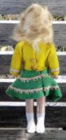 0VHP0001 7.5 Inch Blonde Hard Plastic Doll, Late 1940s-1950s 2