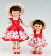 0VOG2831A Vogue Garden Party Sister Vintage Repro Ginny Doll 2011 1